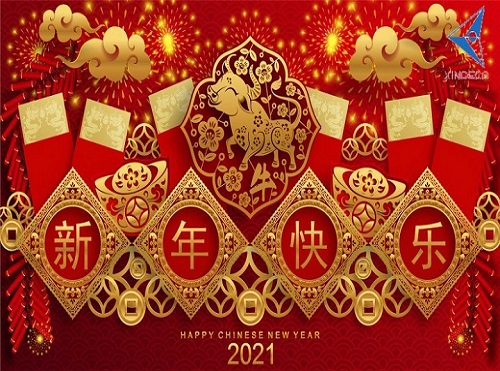  2021 chinesische Neujahrsfeiertage beachten