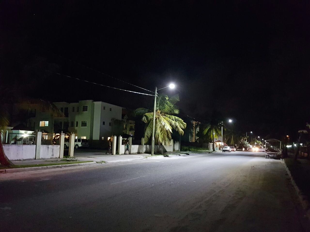 Modulare LED-Straßenlaternen in Dominica